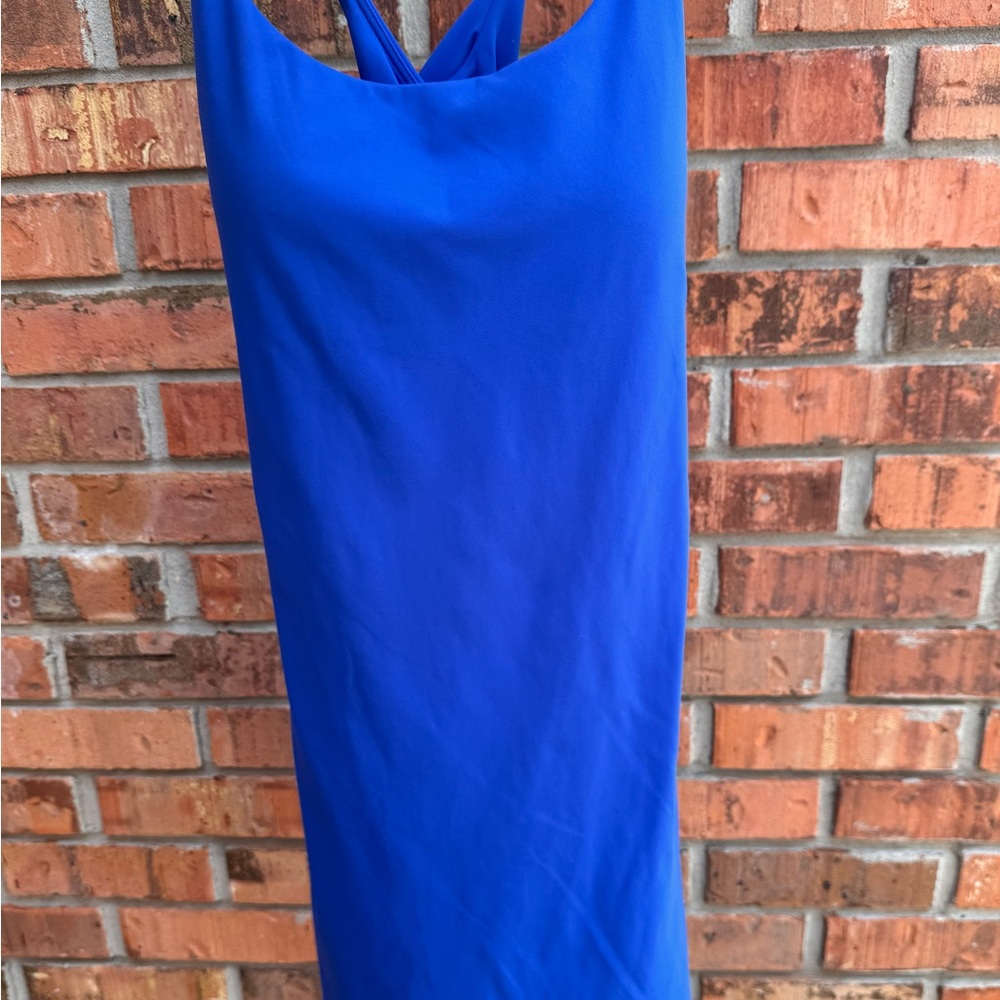 Halara Blue Dress - Easy Peezy feature - Picture 2 of 3